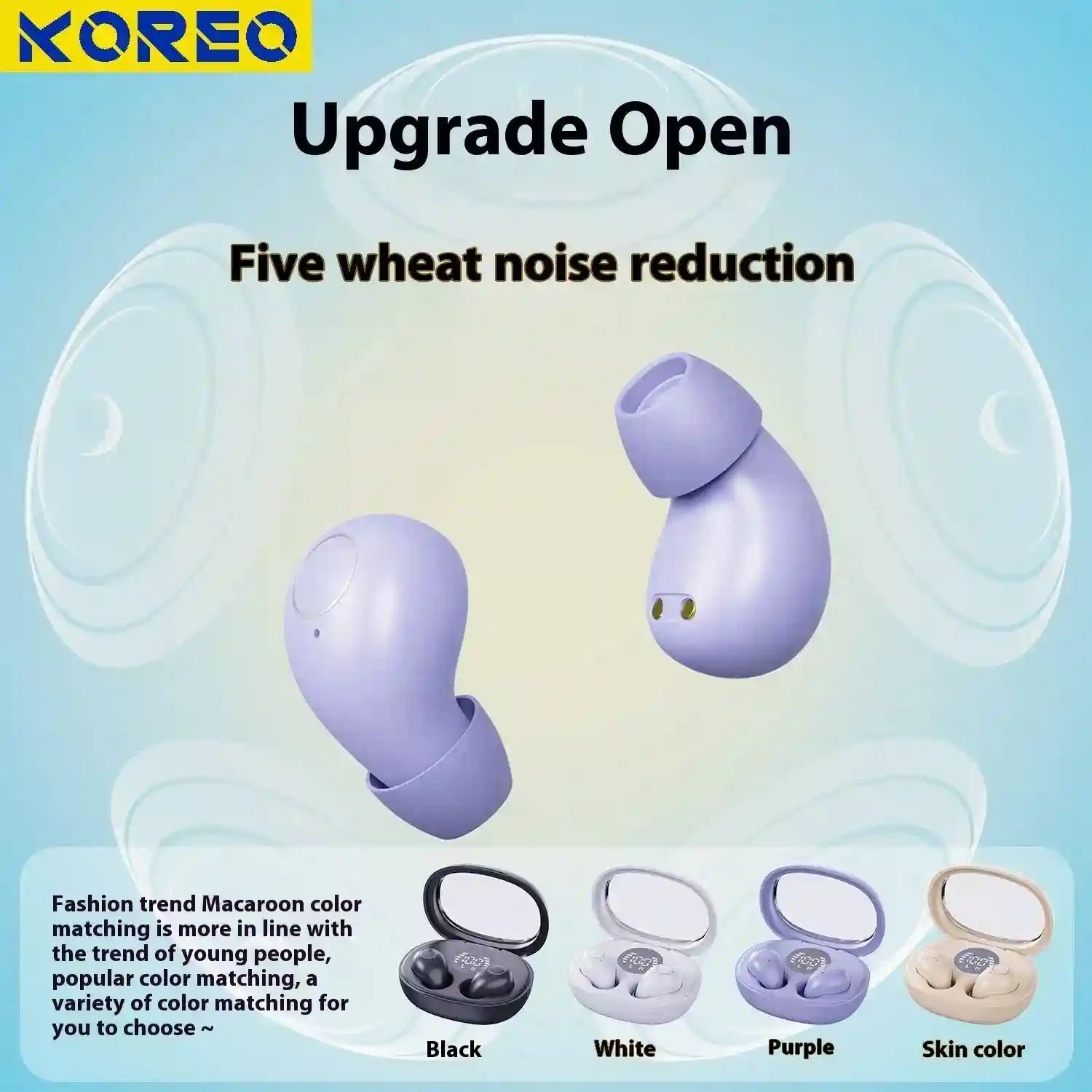 Tidesmit E27 Noise Cancelling Sleep Earbuds - Wireless Bluetooth Tidesmit