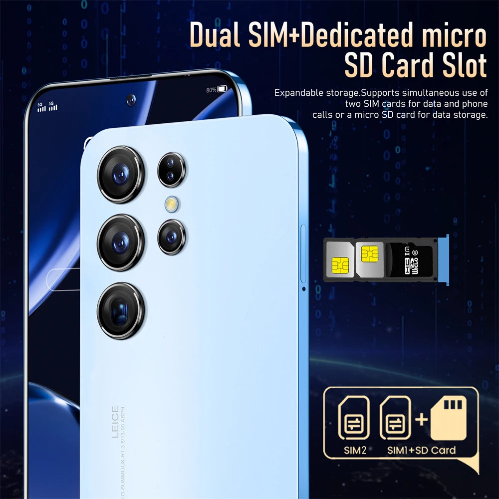 Samsung Galaxy S23 Ultra 5G Android smartphone featuring advanced camera and display technology, front view