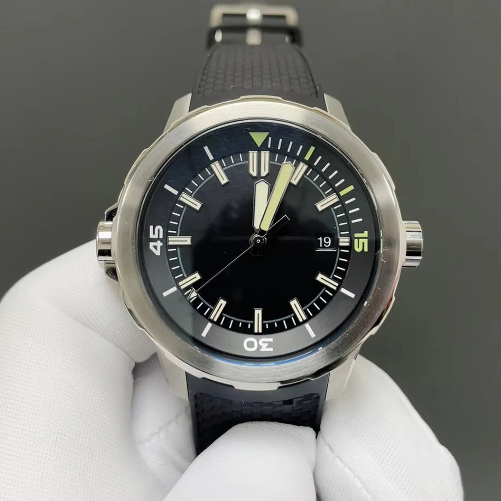 Luxury Classic Chronograph Mechanical Watch Sapphire Crystal Multifunctional Waterproof Wristwatch for Daily Business Watch