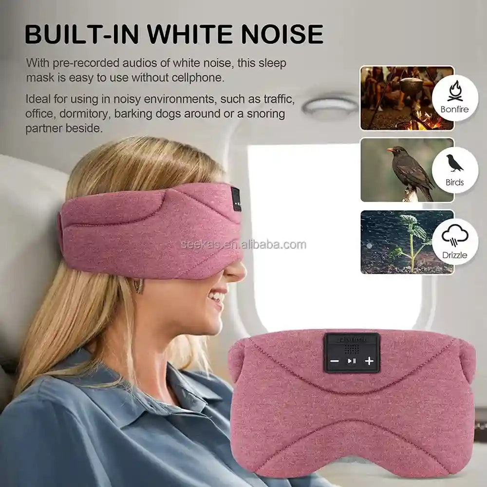 Bluetooth Sleep Mask SK-29 - Wireless Headphones for Side Sleepers Tidesmit