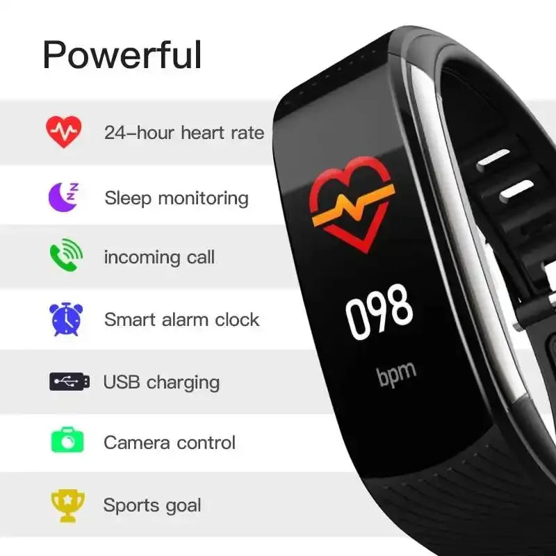 Smartwatch Fitness Tracker with Heart Rate & Blood Oxygen Sensor - 7 Colors My Store