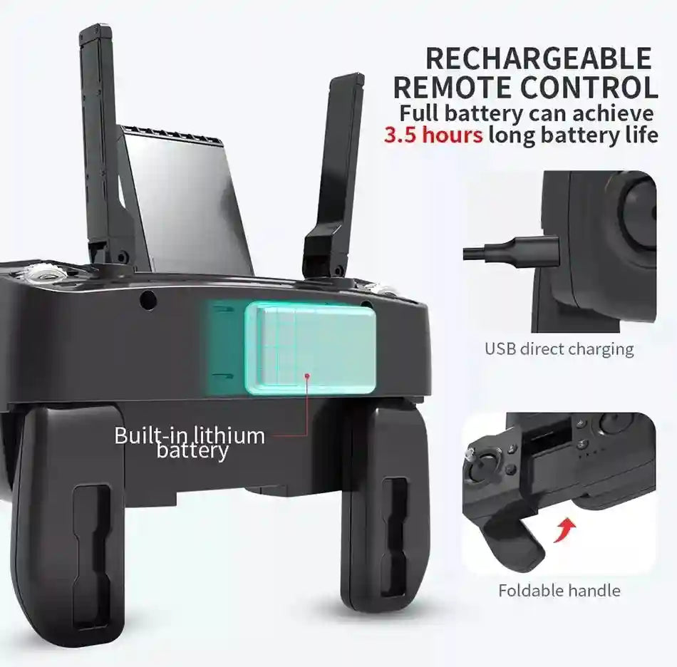4K GPS Drone with Obstacle Avoidance | Foldable Aerial Camera L900 PRO Tidesmit
