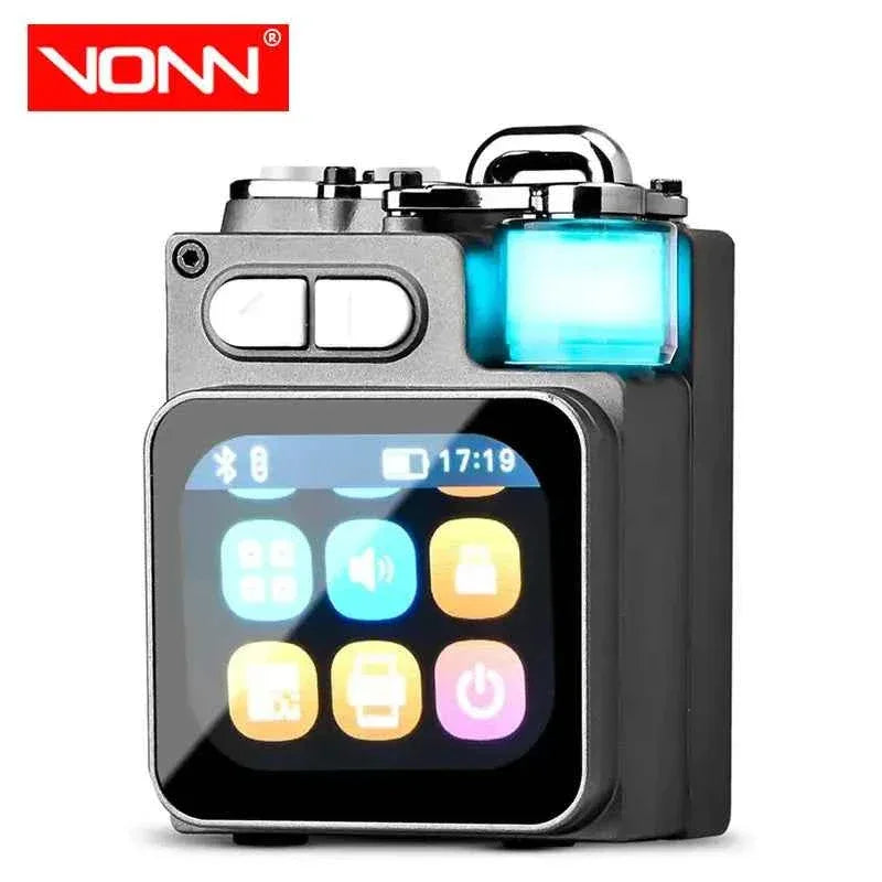 Portable Bluetooth Speaker with LED Touch Light - Black 360 Sound My Store