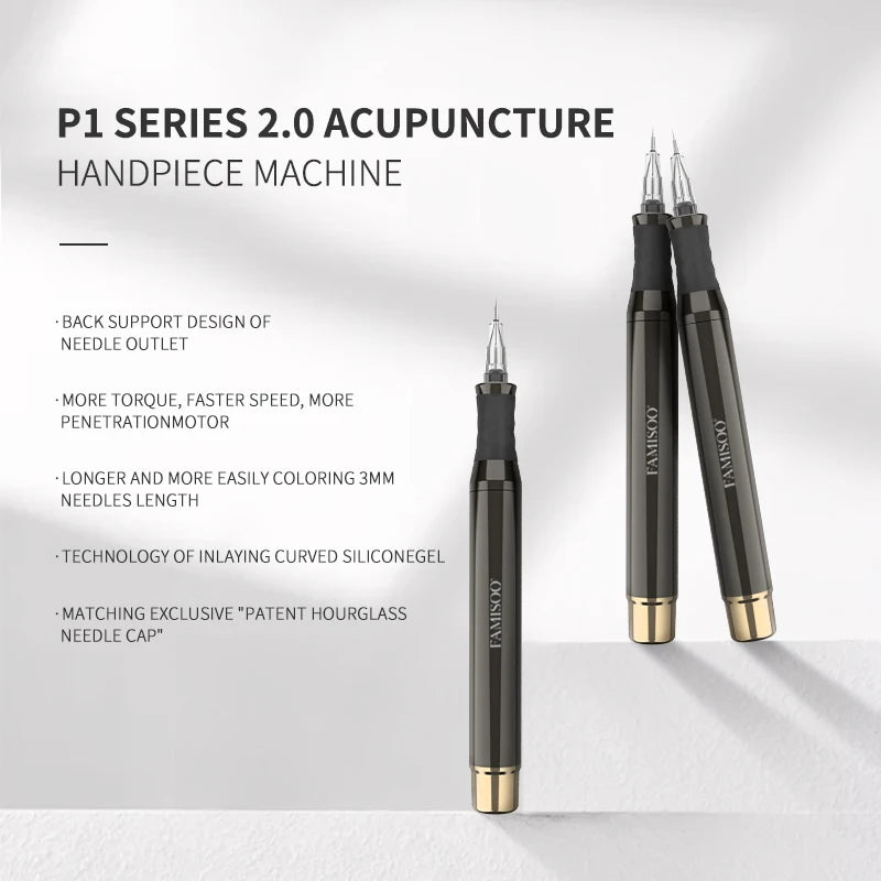 Professional PMU Machine Rotary Pen for Permanent Makeup - Black Permanent Makeup Machines Tidesmit