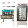 Stainless Steel Automatic Shoe Washing Machine with Drying Commercial Sneaker Cleaner Washer for Shoe Shops Laundry Use