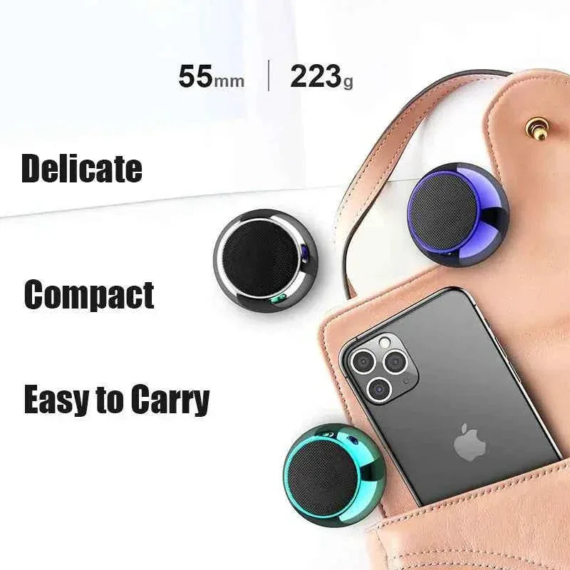 Portable Bluetooth Speaker with 360 Sound and Bass Boost My Store