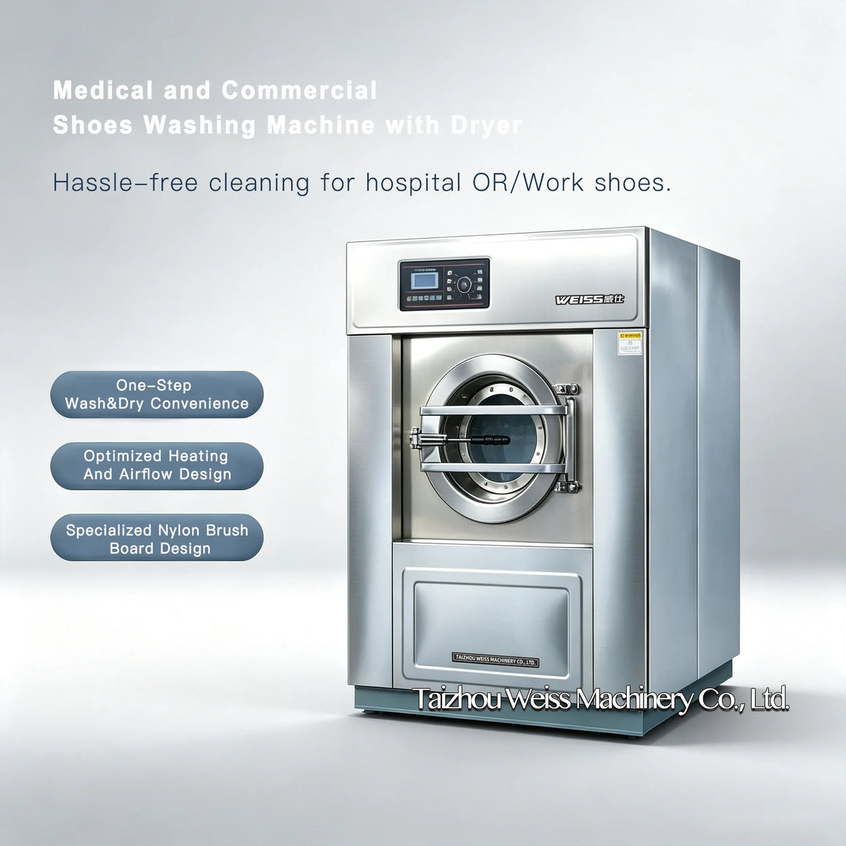 Industrial Shoes Washing Machine/Washer Dryer for Hotels, Gyms, Sports Venues, Schools, Welfare Centers and Hospitals