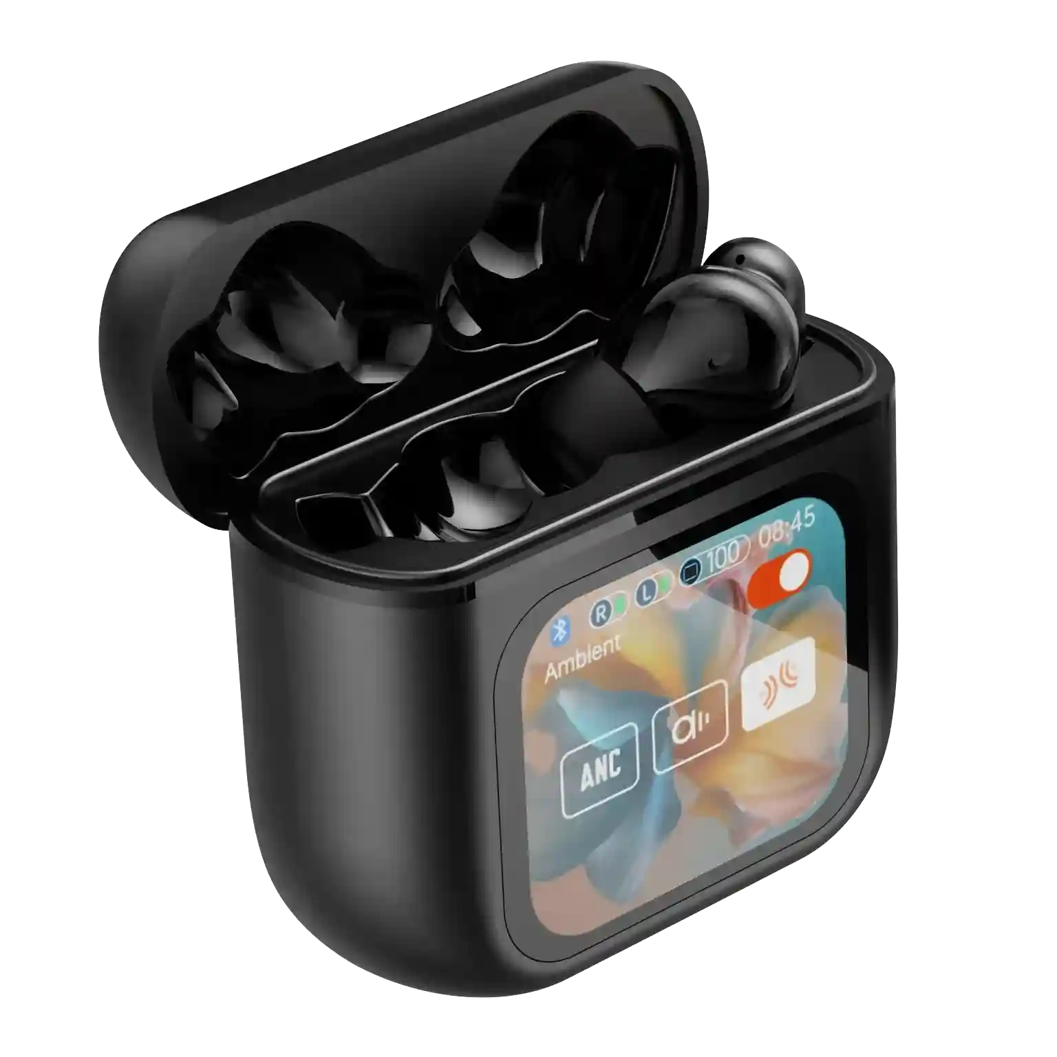 Tidesmit M79 Wireless Earbuds with LCD Touch Screen ANC TWS Tidesmit