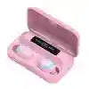F9 Wireless Earbuds 2000mAh Charging Case - Tidesmit Audio Pink F9 Tidesmit