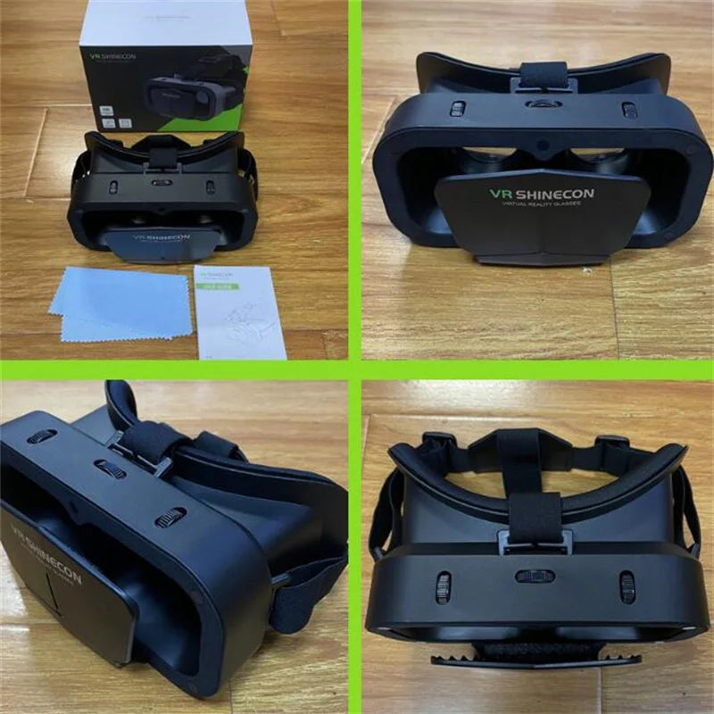 VR Headset for 4.7-7 Inch Smartphones - 3D Immersive Smart Glasses Tidesmit