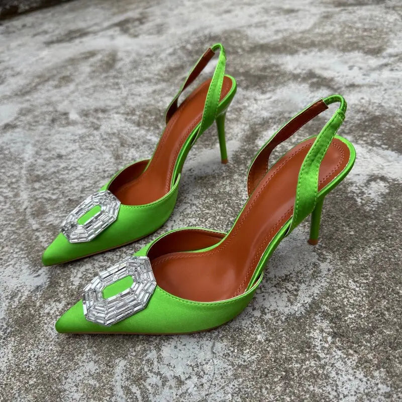 Brand Custom Sapato De Salto Slingback Sexy 2026 Trending Luxury Designer Heels