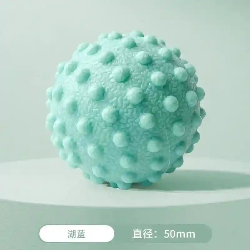 Spiky Yoga Massage Ball 45mm TPR | Professional Deep Tissue Relief Green Tidesmit