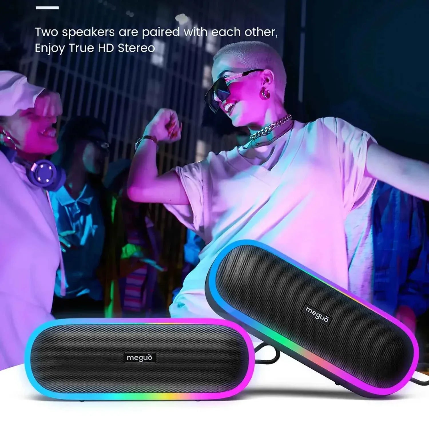 Portable Bluetooth Speaker: 24h Playtime Waterproof Wireless Audio My Store