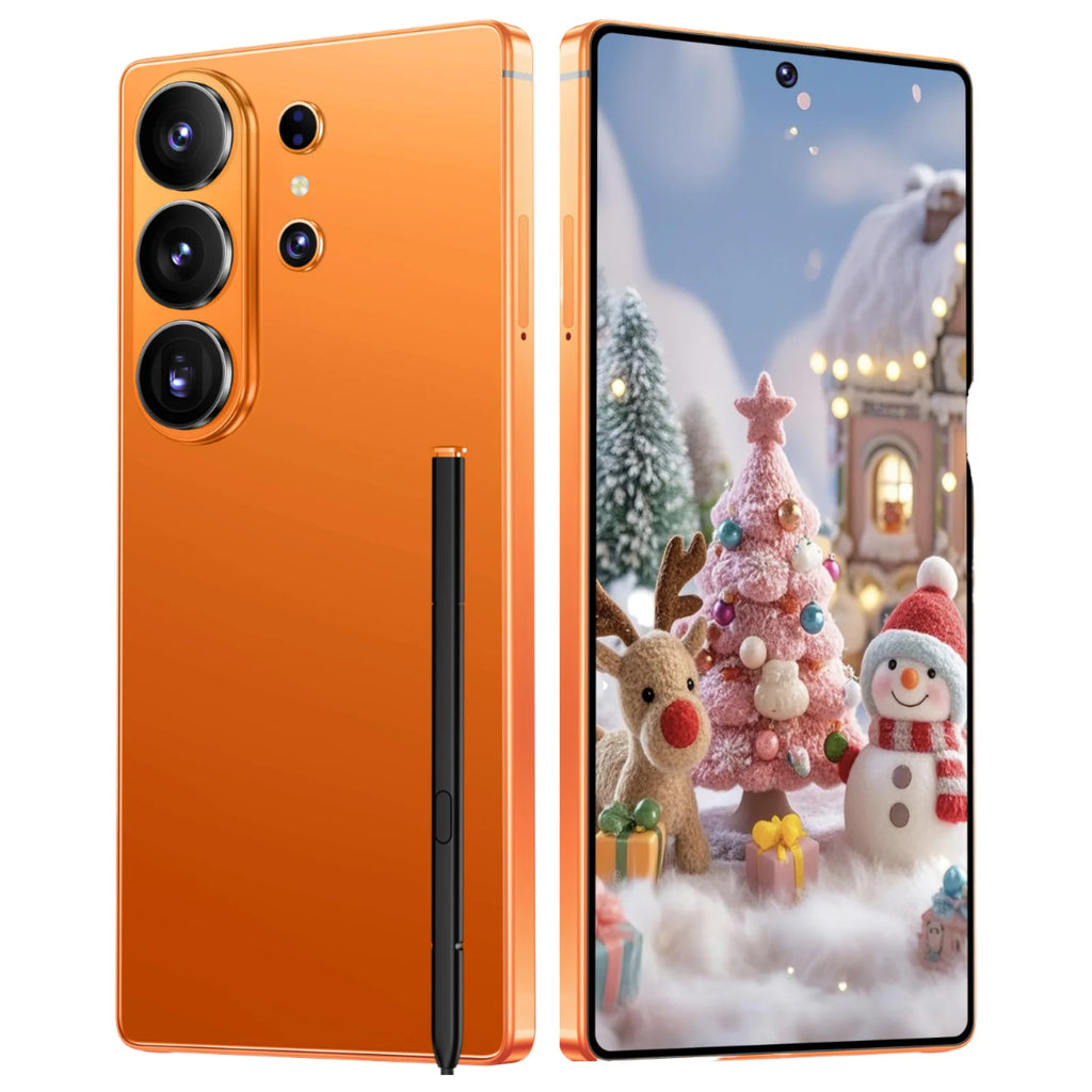 2025 Oem 26 Ultra 7.3inch QHD 16GB RAM Deca Core LTE CDMA Wireless Charge Unlocked 5G Android Smartphone