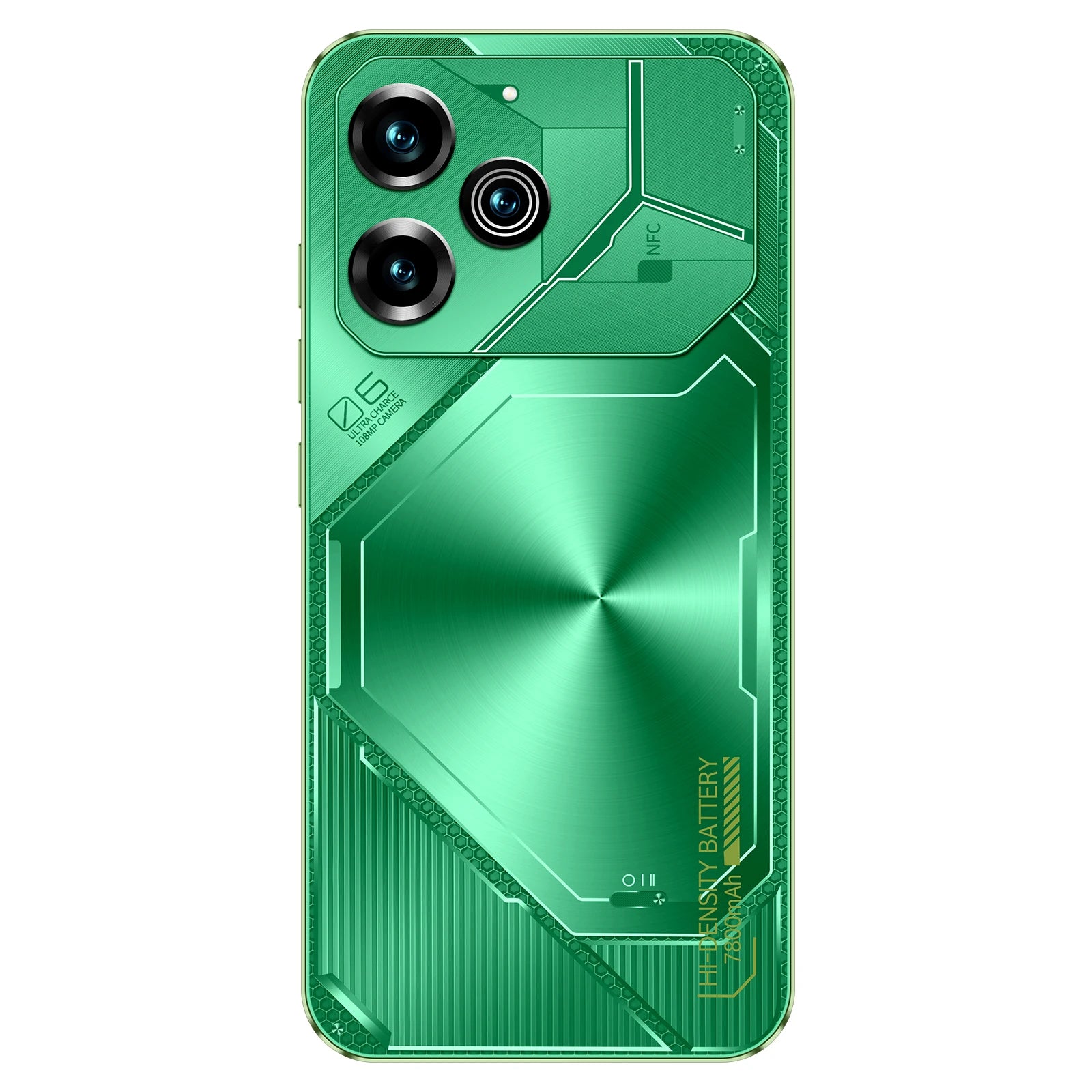 Tidesmit 5G Smartphone, 16GB RAM, 1TB Storage, 108MP Camera, Green Tidesmit