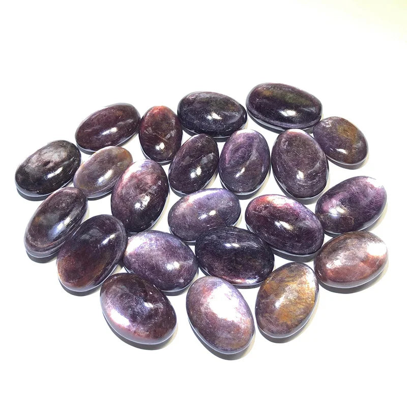 High Quality Natural Rare Crystal Palm Stone Wholesale Mica Palmstone