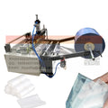 Small Heat Sealing Cutting Polypropylene Hdpe Plastic Bag Making Machine Electrostatic Polythene Tea Bag Sewing Punching Machine