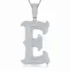 Factory Wholesale D Letter VVS Moissanite Pendant Necklace 925 Silver Platinum Plated Iced Out Custom Name Hip Hop Jewelry