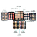 Professional Makeup Kit | 132 Color Eyeshadow Palette | Salon Quality Professional Makeup Kits Multi-Colored Tidesmit