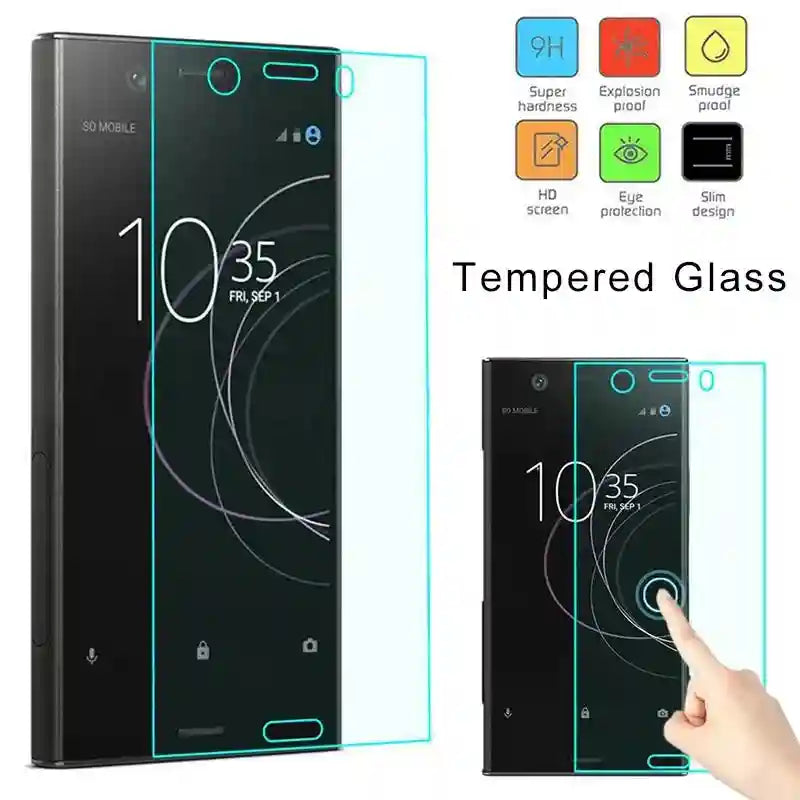Sony Screen Protector Tempered Glass - Scratch Resistant HD Clear Film AE Tidesmit