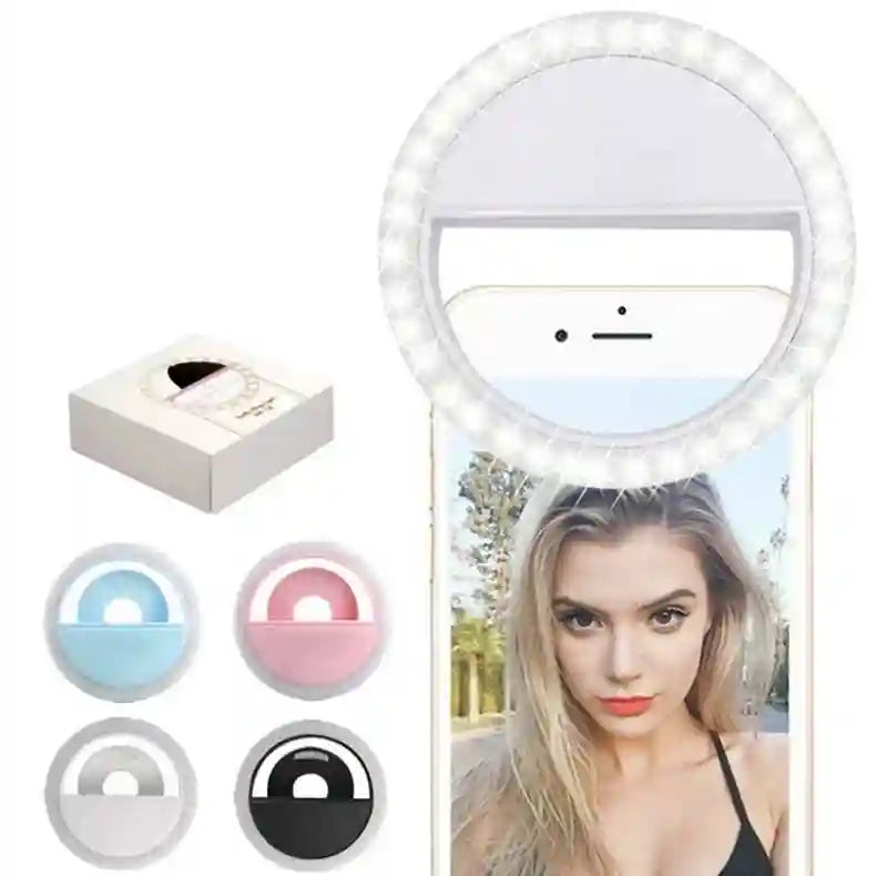 LED Selfie Ring Light with 36 Dimmable Bulbs - Tidesmit Tidesmit