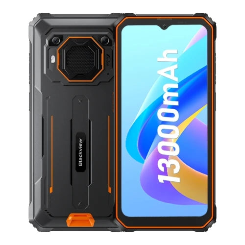 Blackview BV6200 Pro Rugged Smartphone | 128GB Storage | Tidesmit Orange 6GB 128 GB Tidesmit