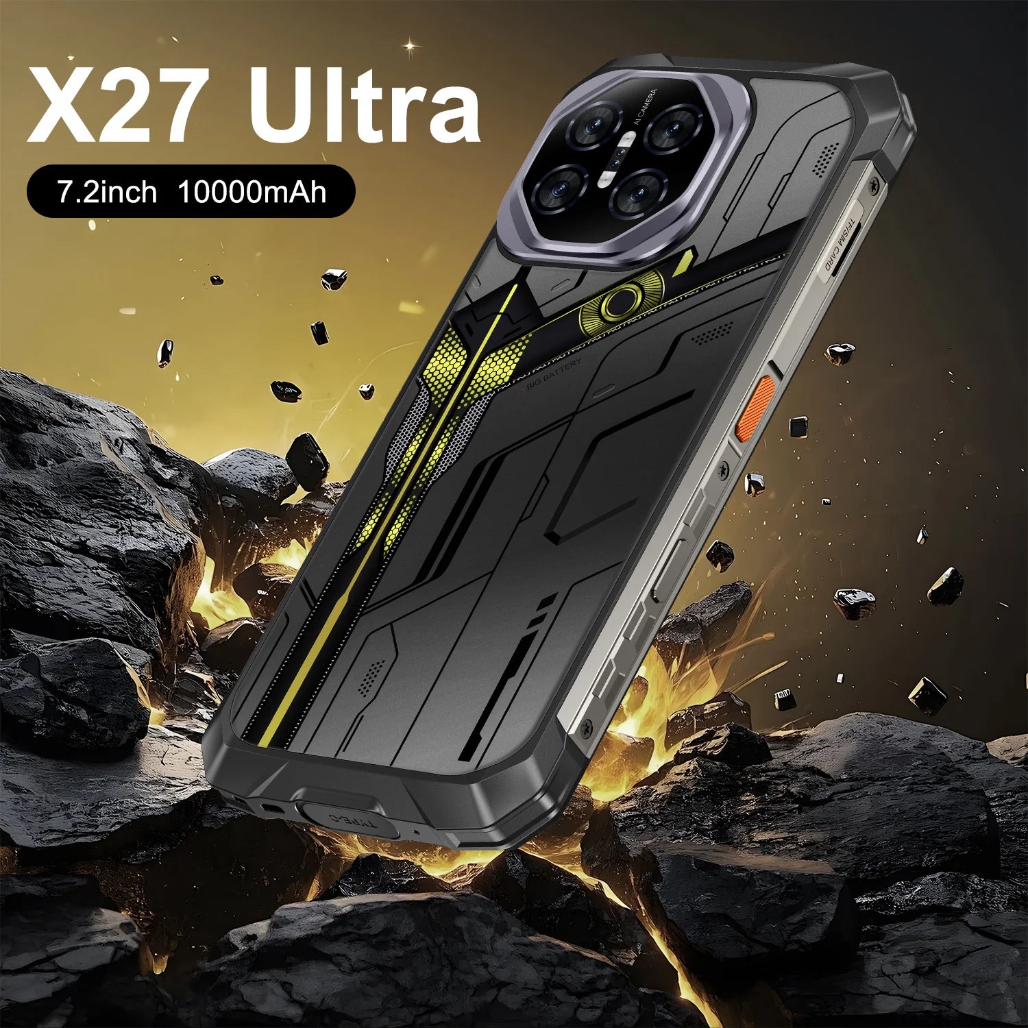2025 Global OEM 5G LTE/CDMA New Smartphone 6.9-inch OLED Display Waterproof Phone108MP Camera Quick Charge 40W NFC Dual SIM