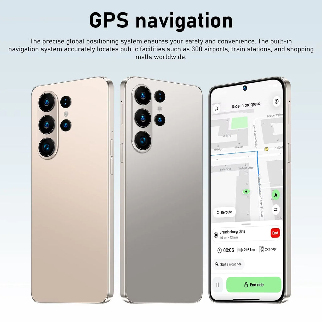 S26 Ultra smartphone featuring 7.3 inch display 22GB RAM 2TB storage 5G Android 15 and 144Hz gaming screen