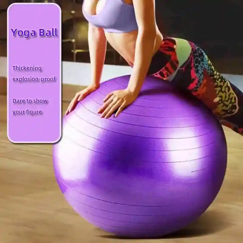75cm Yoga Ball with Pump | Professional Stability Exercise Sphere Tidesmit