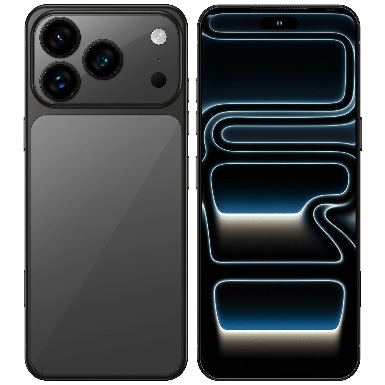 Tidesmit 5G Smartphone: 1TB Storage, 16GB RAM, 7.3 Inch AMOLED Black 16g 1TB Tidesmit