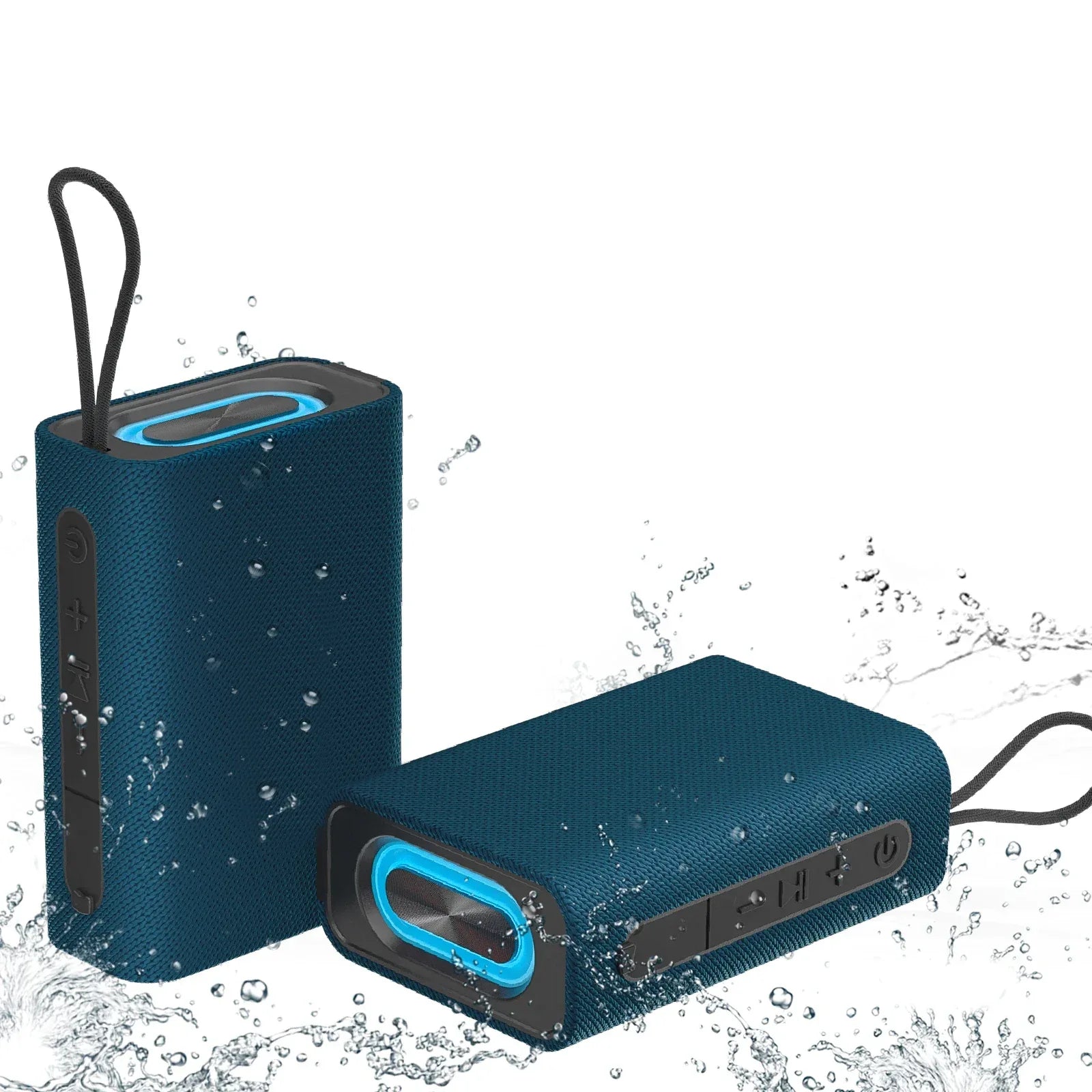 Portable Bluetooth Speaker | Waterproof Wireless Audio with Bass Boost Blue My Store