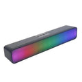 Wireless Computer Soundbar | RGB Desktop Speaker with Bass Boost - Black Black My Store