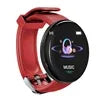 D18 Fitness Tracker Smartwatch - Waterproof Heart Rate & Sleep Monitor Red D18 My Store