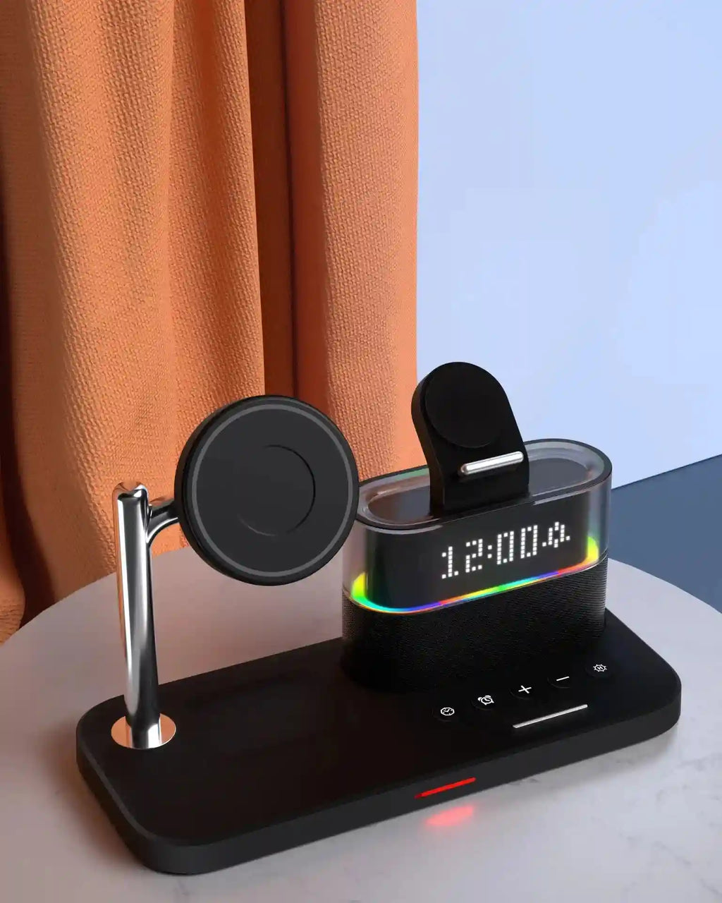 3-in-1 Wireless Charger Station - Qi Certified MagSafe Compatible Tidesmit