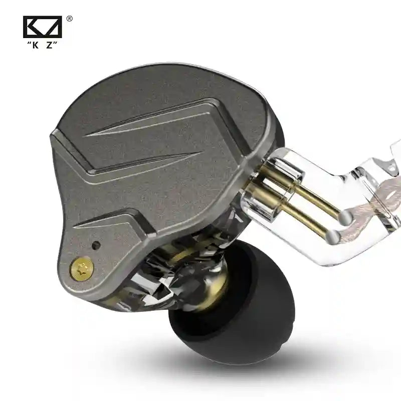 KZ ZSN Pro Hybrid In-Ear Monitors - Balanced Armature & Dynamic Driver Tidesmit