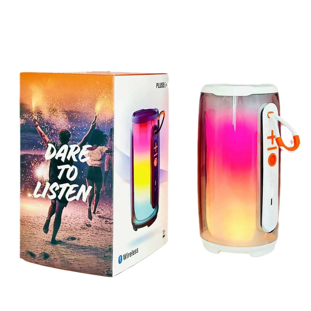 Portable Bluetooth Speaker with 360 Sound & Waterproof RGB LED Lights My Store