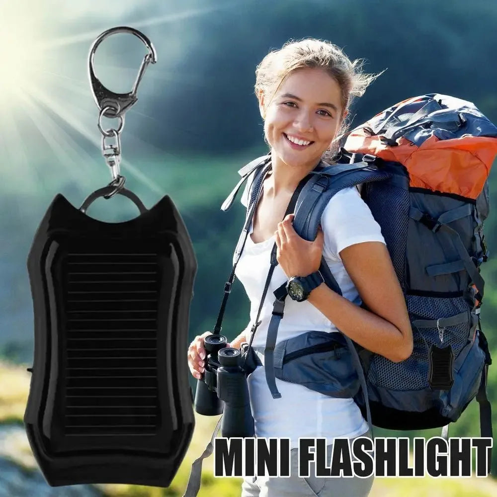 Solar Keychain Charger 1200mAh - Portable Power Bank by Tidesmit Tidesmit