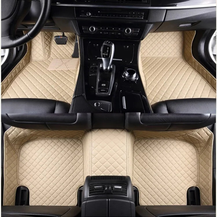 High Quality -Specific Harrier GT86 Coaster Floor Mats 2025 New Custom Full Set 5MM Leather Anti-Slip Waterproof