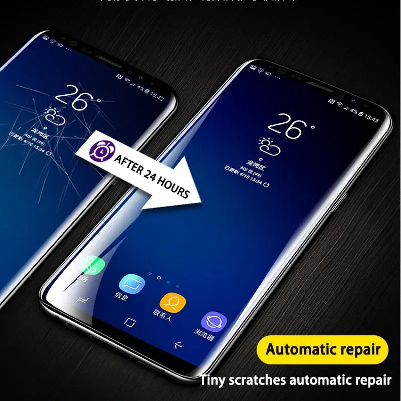 Hydrogel Screen Protector for Samsung Galaxy - Anti-Scratch HD Film Tidesmit