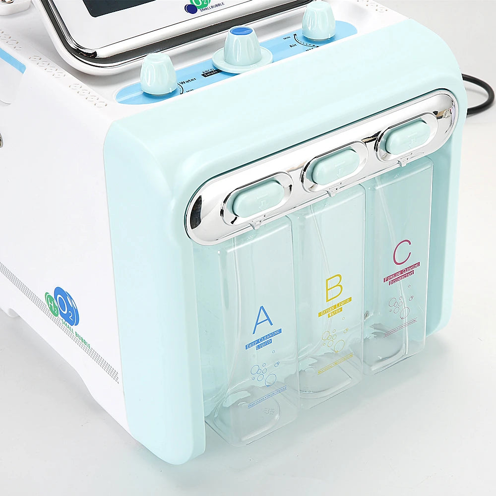 6-in-1 Hydra Facial Deep Pore Cleanser | Professional PMU Skin Prep Machine Permanent Makeup Machines Tidesmit