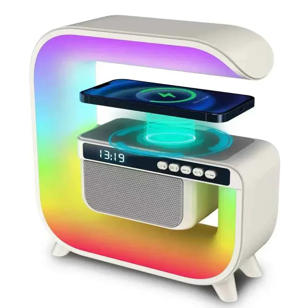 G3 Mini Portable Bluetooth Speaker with Wireless Charger & Alarm Clock My Store