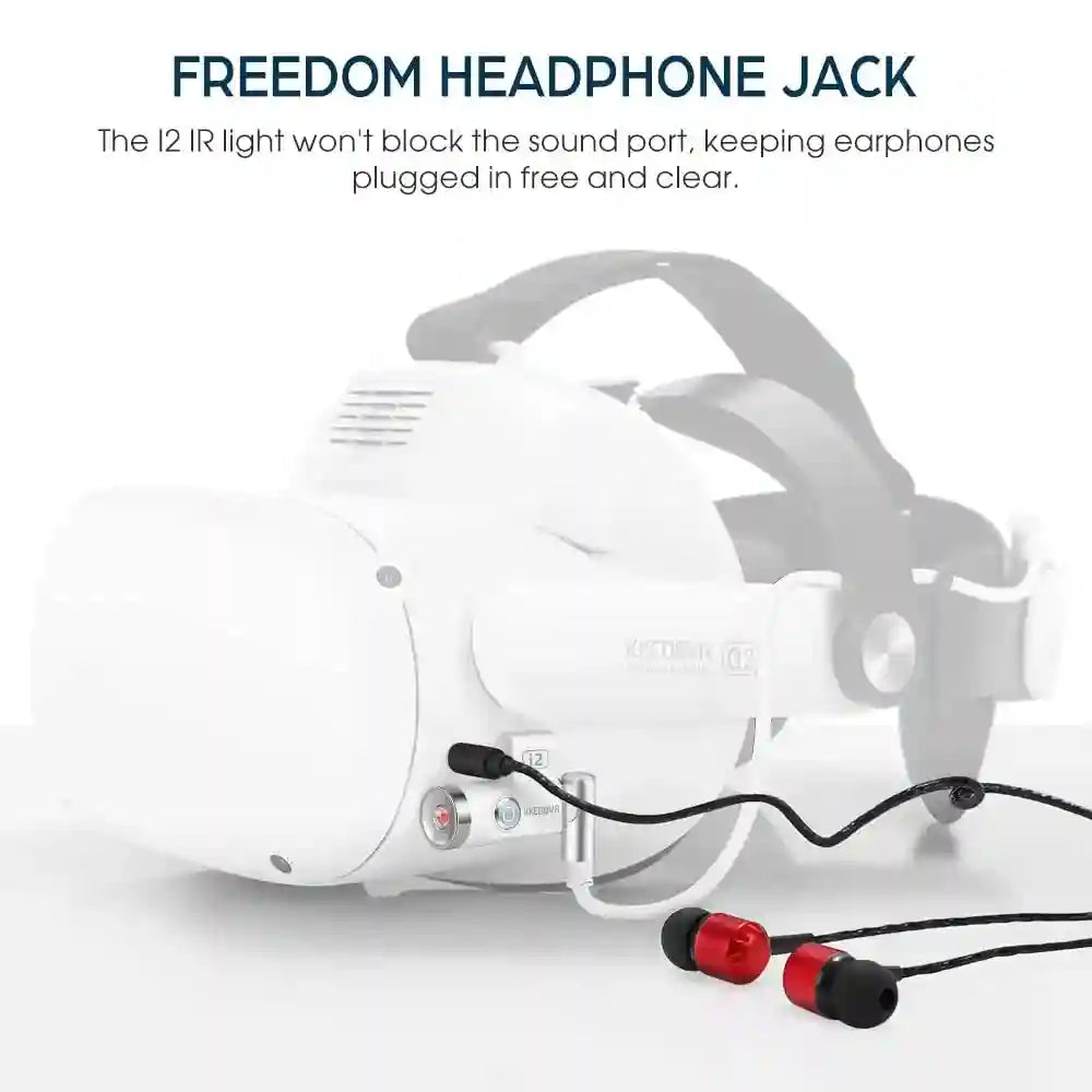 Infrared Light For VR Headset | Night Vision Body Tracking I2 Tidesmit