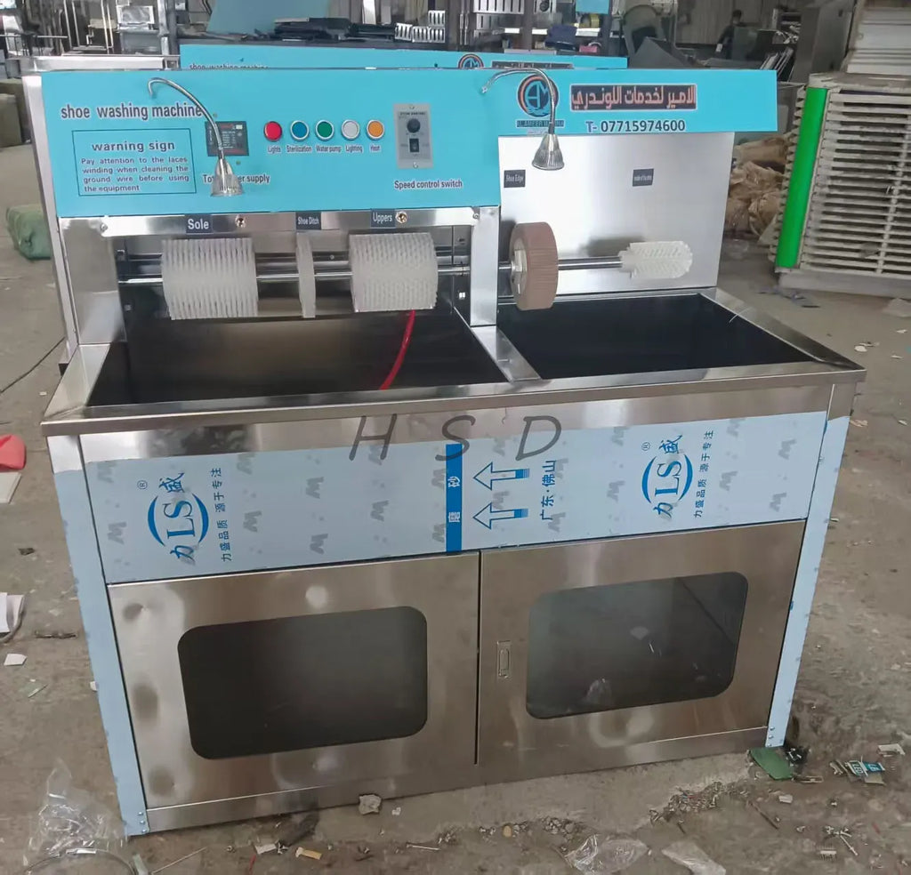 Commercial Shoe Washing Machine, Shoe Drying Sterilization Cabinet and Shoe Dehydrator for Sneaker Washing Salon