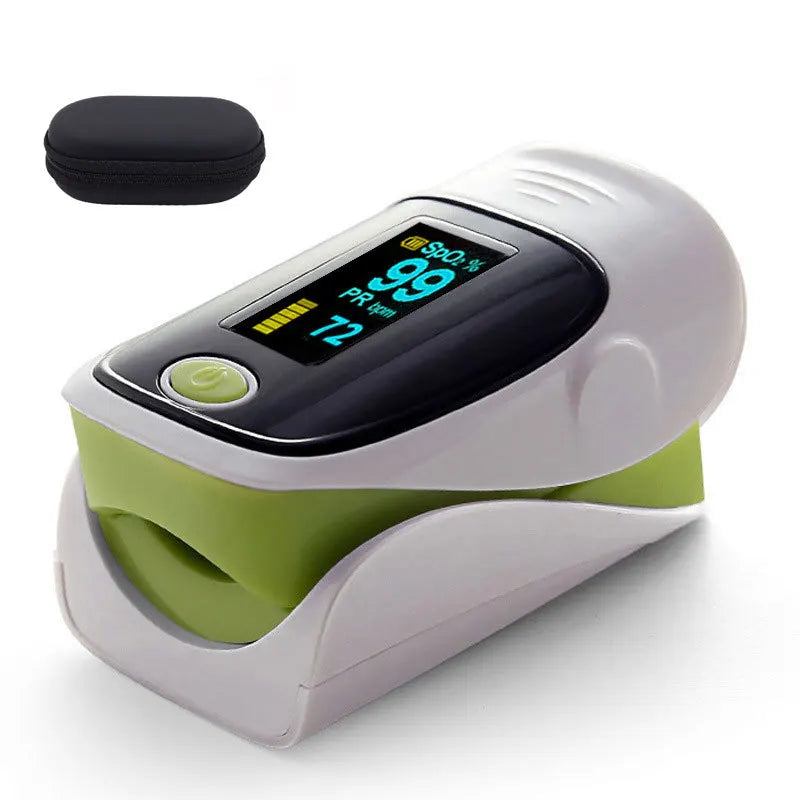 JYouCare Digital finger oximeter OLED pulse pulsioximetro SPO2 PR health alarm Fingertip oximetro de dedo & case family health