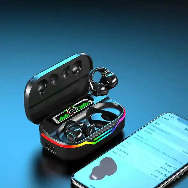 Wireless Gaming Earbuds - Bluetooth 5.3 LED Display | Tidesmit Tidesmit