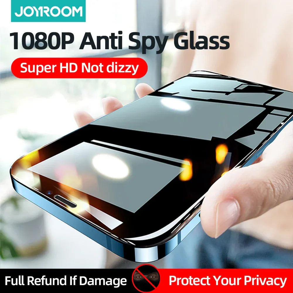 Privacy Screen Protector for iPhone 17 - 9H Hardened Tempered Glass Tidesmit