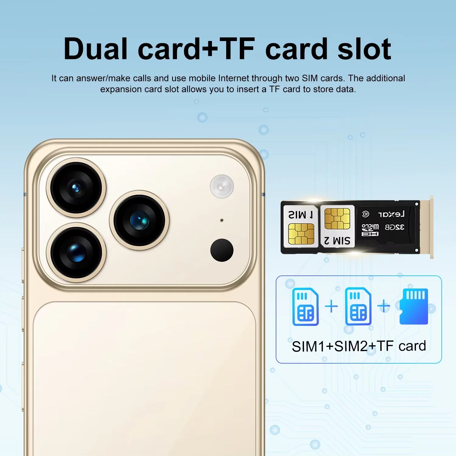 Tidesmit 5G Smartphone 16GB RAM 1TB Storage 6.9 Inch AMOLED Display Tidesmit