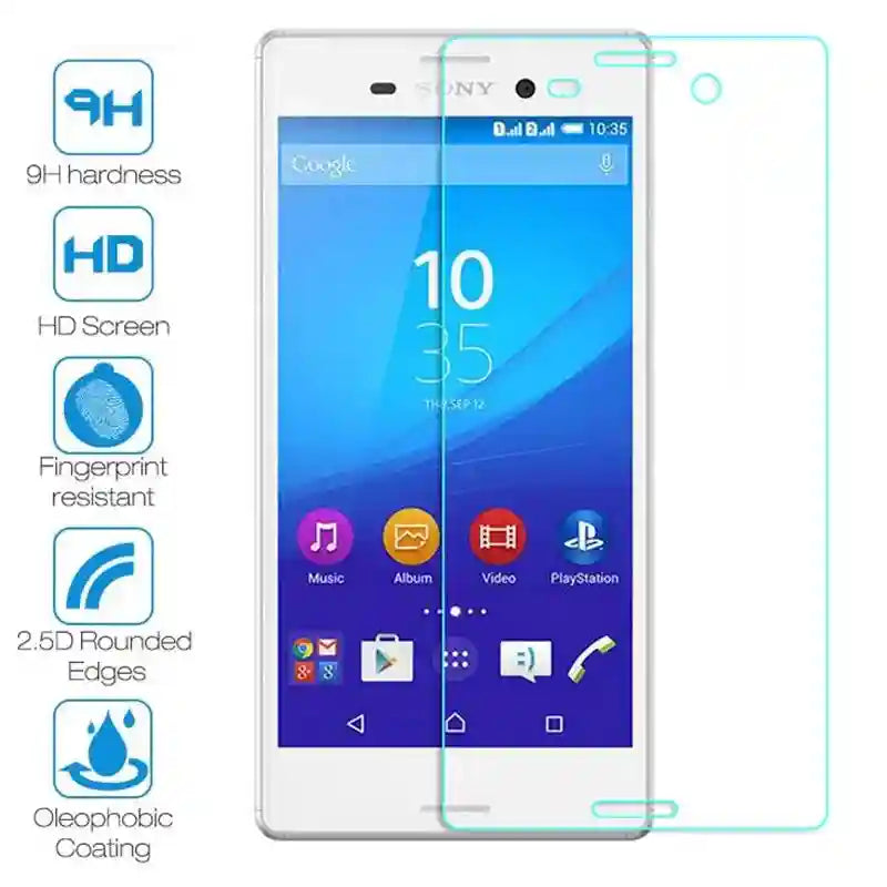 Sony Screen Protector Tempered Glass - Scratch Resistant HD Clear Film AE Tidesmit