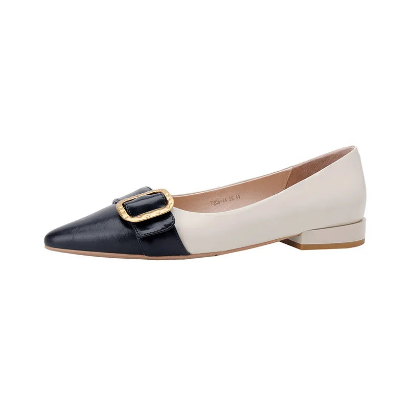 Scarp Donna Women Shoes Flats Loafers Slip-On Summer Spring Fashion Trend 2026 New Arrival Genuine Leather Soft Breathable