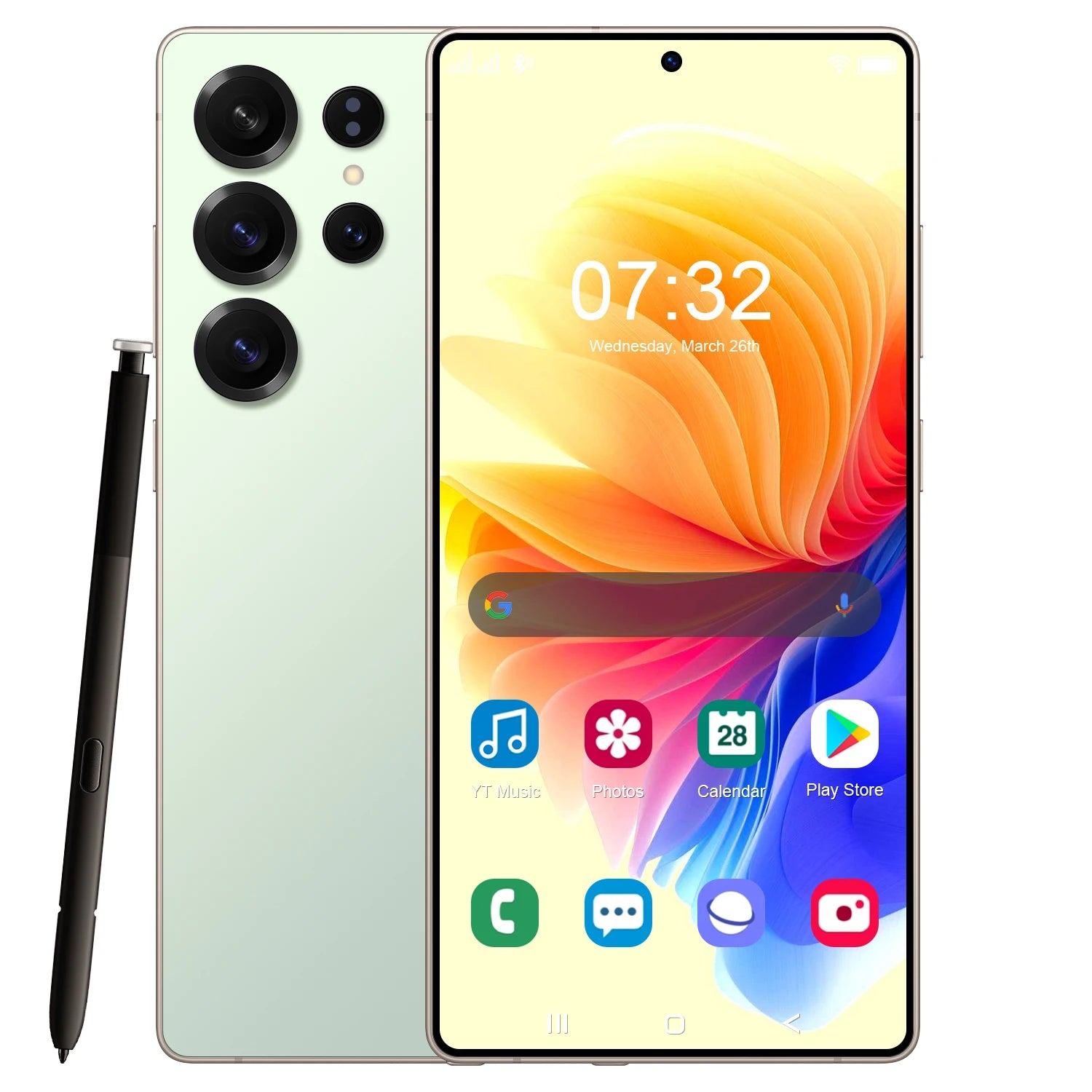 S25 Ultra 5G Smartphone 1TB 22GB RAM | High-Performance Gray Model Green 22g 1TB Tidesmit